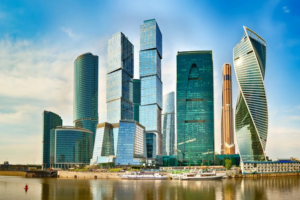 Moscow skyline